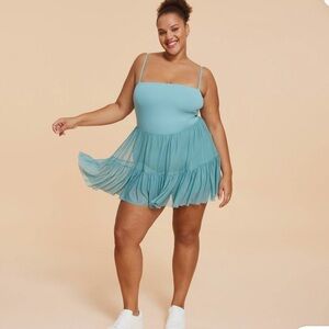 Blogilates Ballerina Dress In Cameo Blue